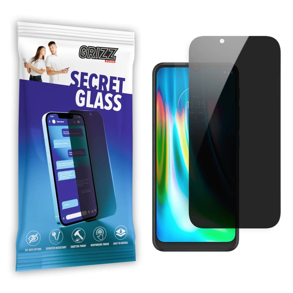GrizzGlass Matte SecretGlass Motorola Moto G9 - 1