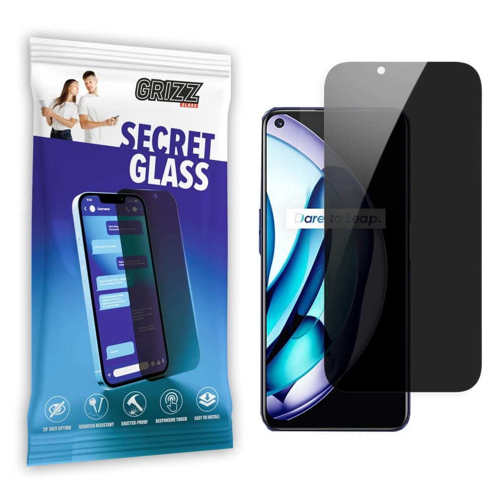 GrizzGlass Matte SecretGlass Realme 9 5G SE-hez - 1