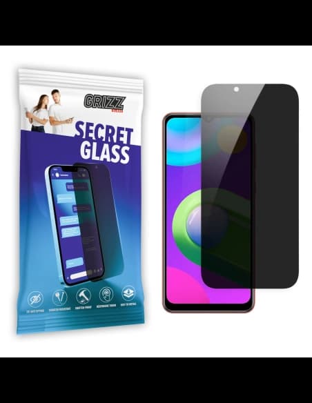 GrizzGlass Matte SecretGlass Samsung Galaxy M02