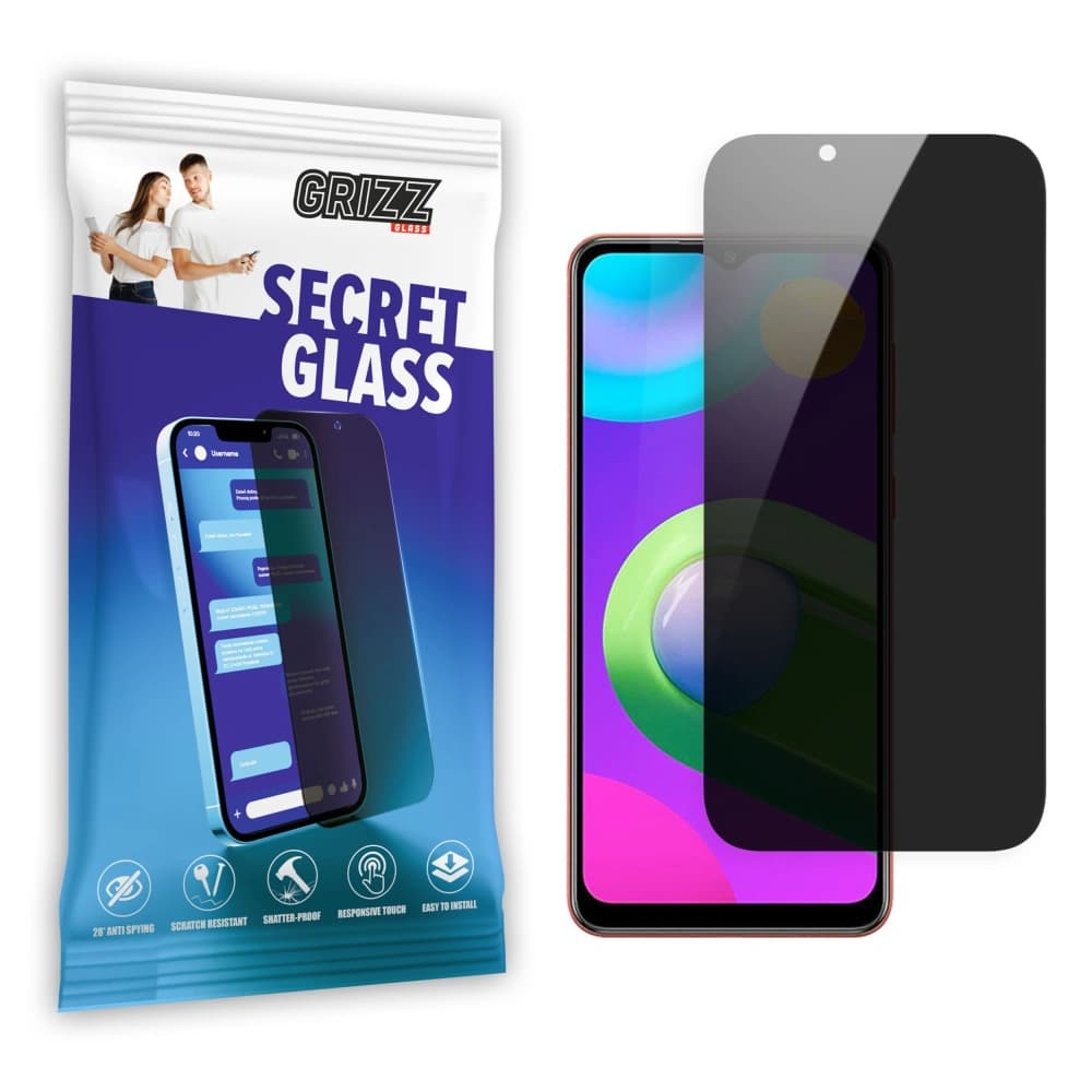 GrizzGlass Matte SecretGlass Samsung Galaxy M02