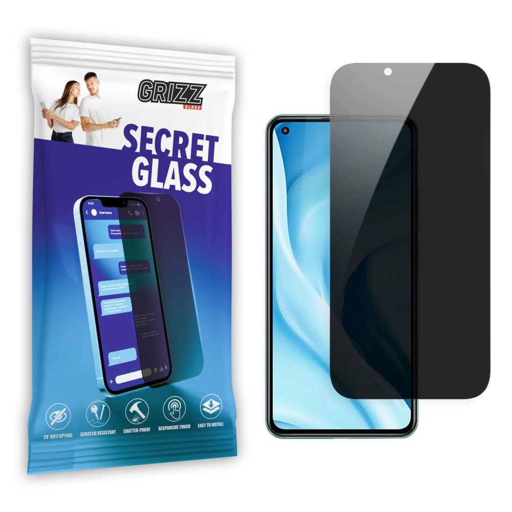 GrizzGlass Matte SecretGlass Xiaomi 11 Lite 5G-hez