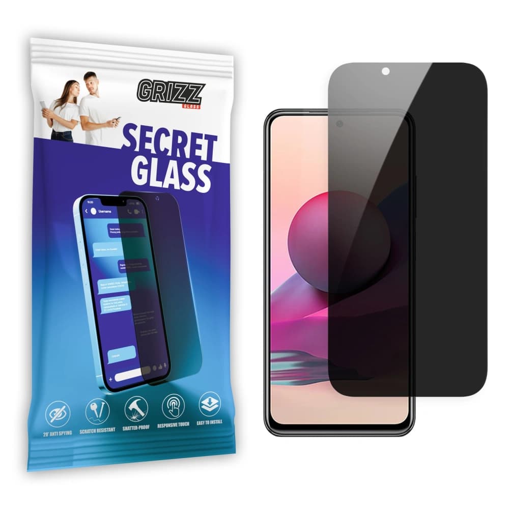 GrizzGlass Matte SecretGlass Xiaomi Redmi Note 10s-hez