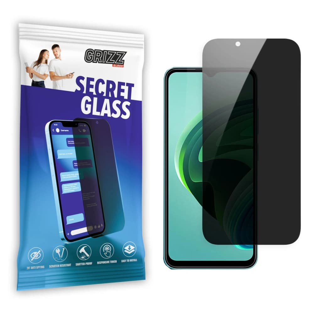 GrizzGlass Matte SecretGlass Xiaomi Redmi Note 11E-hez - 1