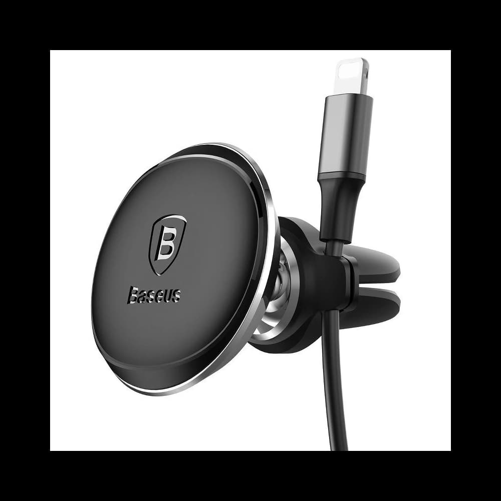 Magnetyczny uchwyt samochodowy do kratki Baseus Magnetic Air Vent (czarny) - 2