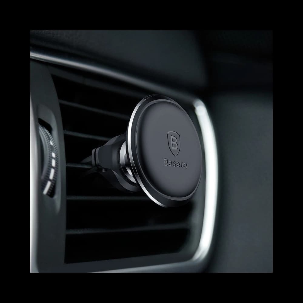 Magnetyczny uchwyt samochodowy do kratki Baseus Magnetic Air Vent (czarny) - 8