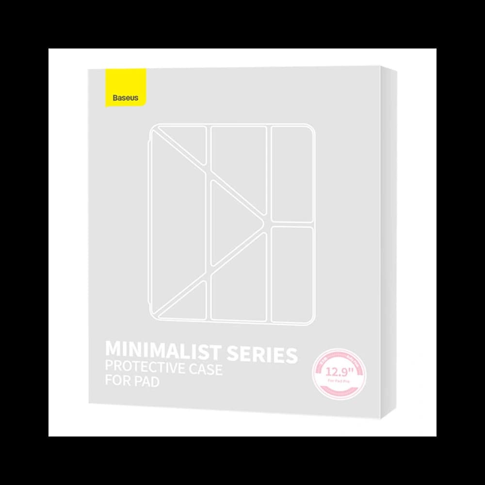 Mágneses tok Baseus Minimalista Apple iPad Pro 12.9 2018/2020/2021 (3., 4. és 5. generáció) (baba rózsaszín) - 4