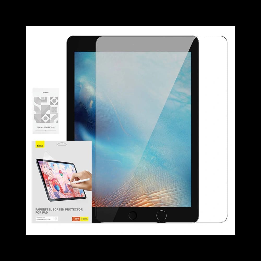 Képernyőfólia Baseus Paperfeel Apple iPad mini 7.9 2015/2019 (4. és 5. generáció) Átlátszó