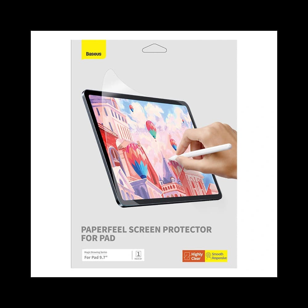 Baseus Apple Film pentru ecran Paperfeel iPad 9.7 2017/2018 (generația a 5-a și a 6-a) Transparent - 6