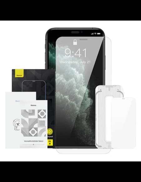 Edzett üveg Baseus Crystal 0.3mm Apple iPhone XS/X