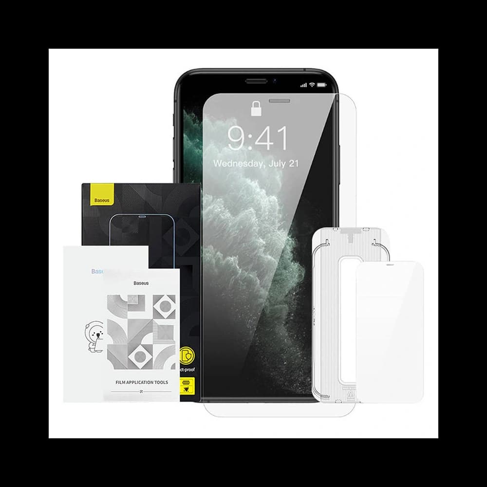 Edzett üveg Baseus Crystal 0.3mm Apple iPhone XS/X