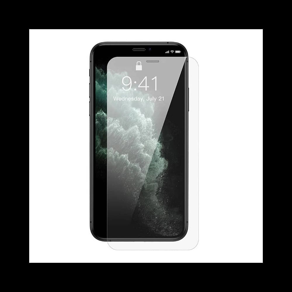 Edzett üveg Baseus Crystal 0.3mm Apple iPhone XS/X [2 PACK] - 3