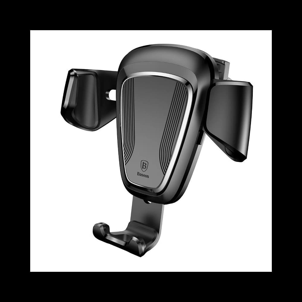 Upevnění gravitační Baseus na mřížku ventilace černé