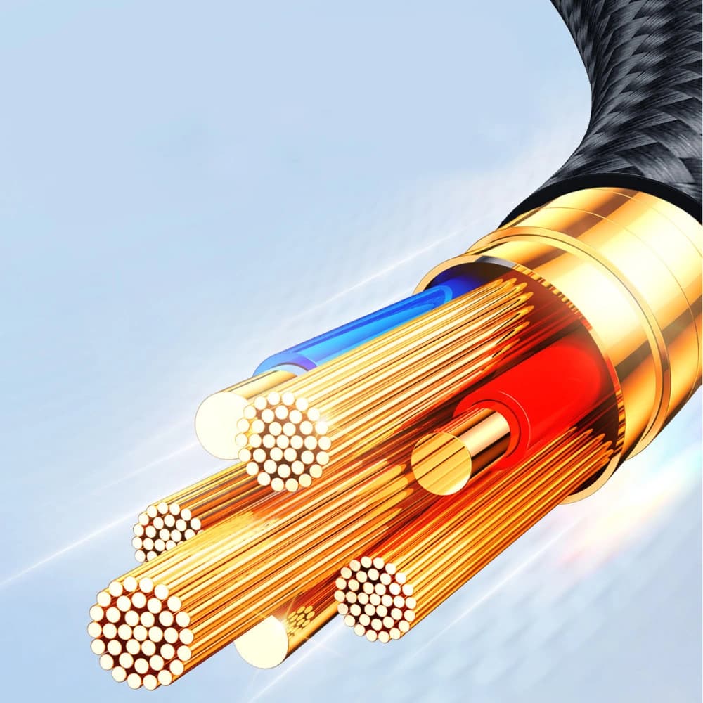 Joyroom 1.2m Kabel S-1T4018A18 4in1 USB-A/2x USB-C - Lightning - microUSB schwarz - 9