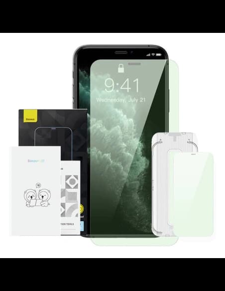 Edzett üveg Baseus Crystal Eye-Protection 0.3mm Apple iPhone X/XS