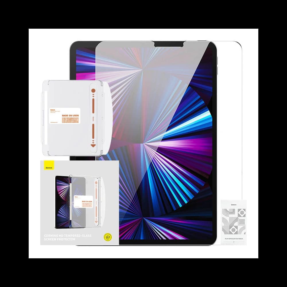 Tvrzené sklo Baseus Corning 0.4 mm Apple iPad Pro 12.9 2018/2020/2021/2022 (3., 4., 5. a 6. generace) - 1