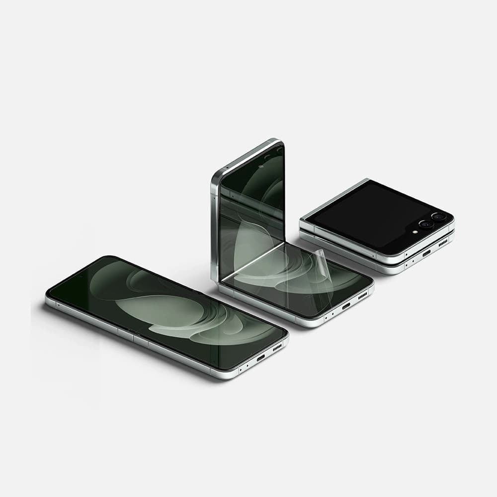 Hidrogél fólia Ringke Dual Easy Samsung Galaxy Z Flip 4/5 Clear [2 PACK] - 3