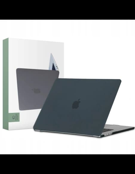 Tech-Protect Apple Tasche Smartshell MacBook Air 15 2023 Mattschwarz