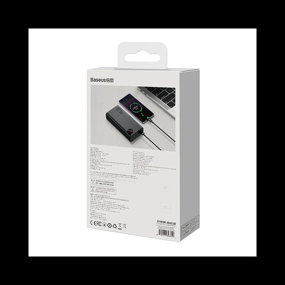 Powerbank Baseus Adaman 40000mAh 22,5W (fekete) - 10