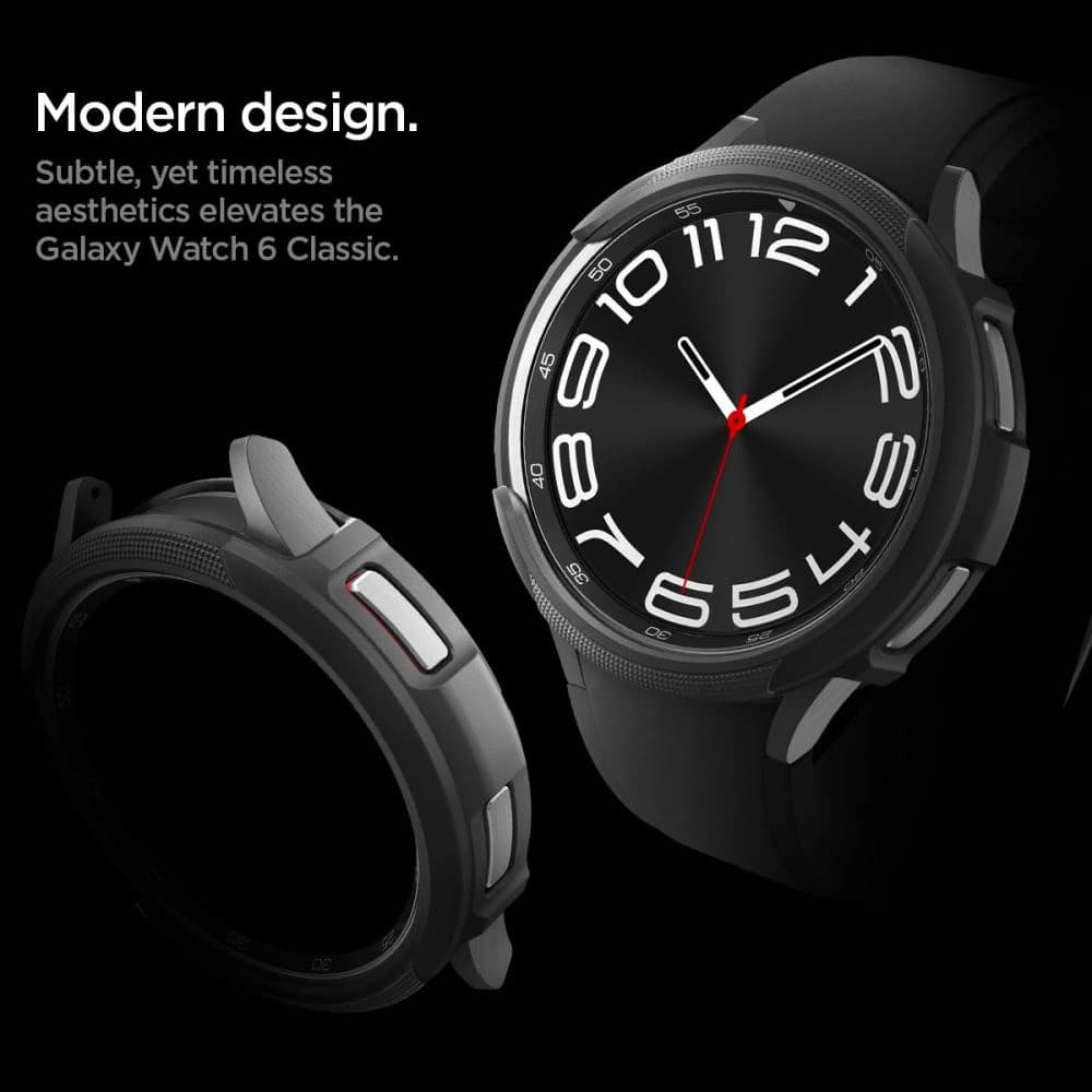 Etui Spigen Liquid Air Samsung Galaxy Watch 6 Classic 47mm Matná černá - 13
