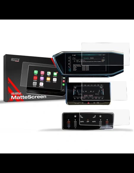 Matte GrizzGlass CarDisplay Protection Audi A6 C8 2018-2024 [3in1]