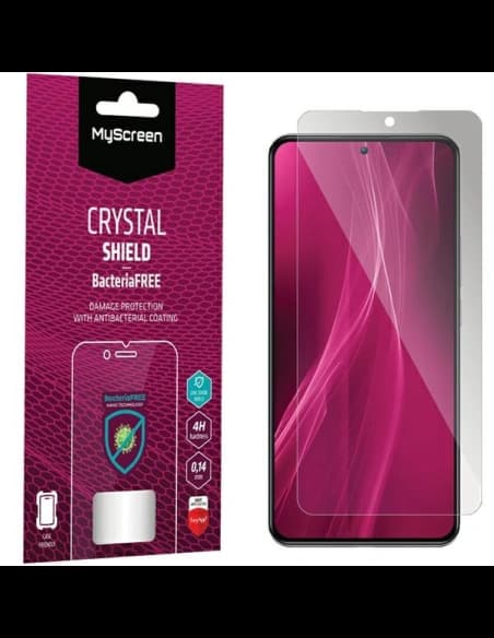 MyScreen Crystal BacteriaFREE antimikrobielle Schutzfolie für Motorola Moto G23