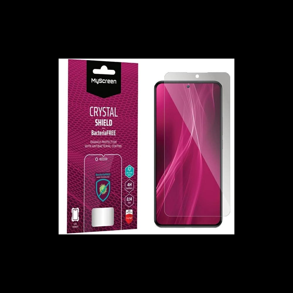 MyScreen Crystal BacteriaFREE antimikrobielle Schutzfolie für Motorola Moto G23