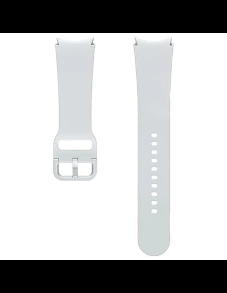 Samsung Armband Galaxy Watch 6 20mm Sportband ET-SFR94LSEGEU M/L silber/silber