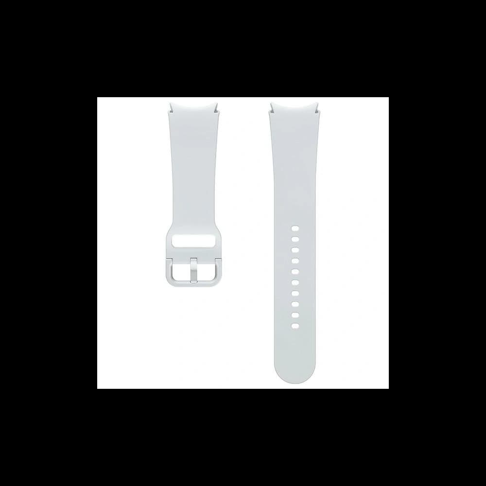 Samsung Armband Galaxy Watch 6 20mm Sportband ET-SFR94LSEGEU M/L silber/silber