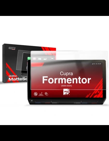 Matte GrizzGlass CarDisplay Protection Cupra Formentor 12" 2020-2024
