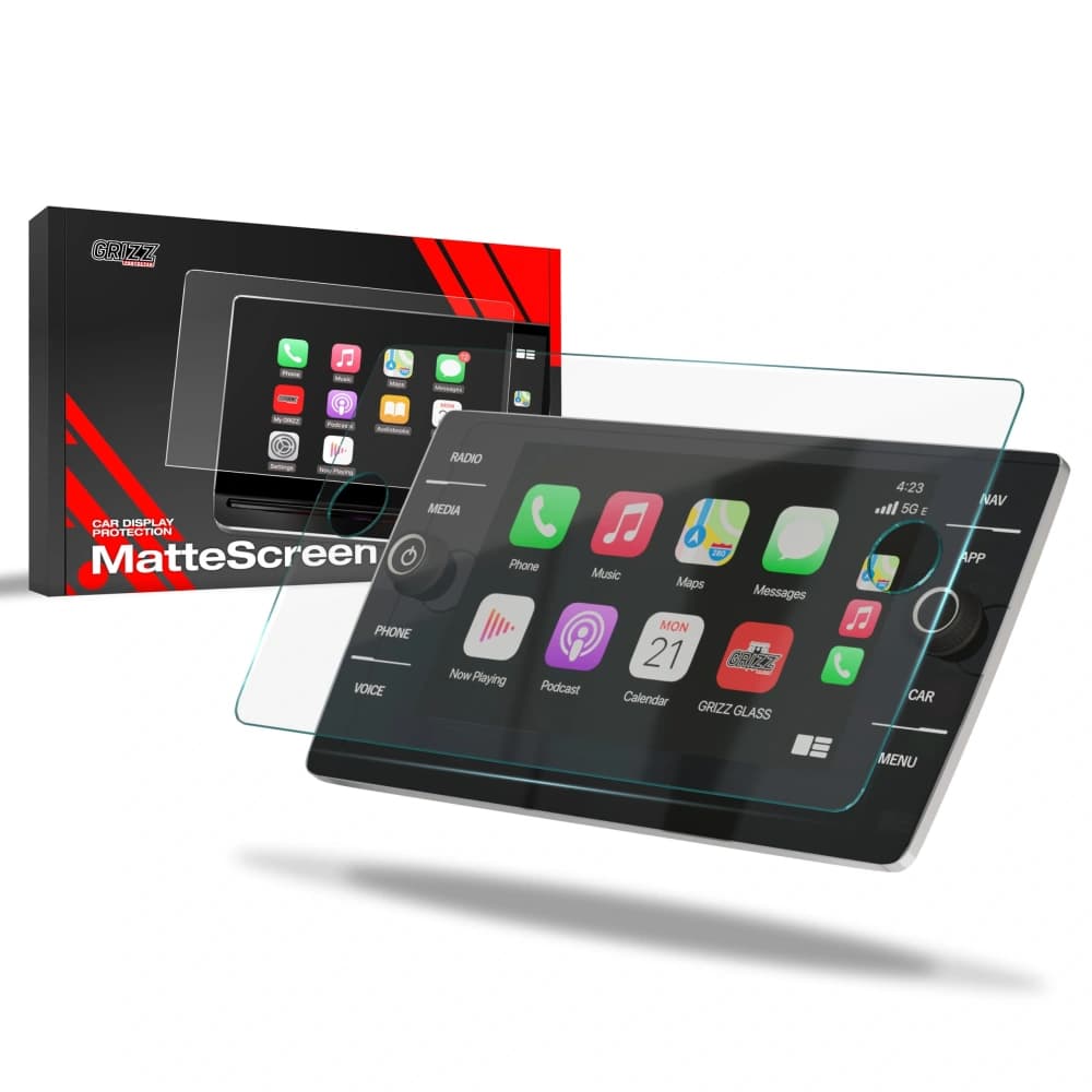 Matte GrizzGlass CarDisplay Protection Volkswagen Caravelle Discover Media 2020-2024