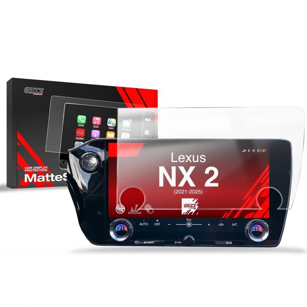 Matte GrizzGlass CarDisplay Protection Lexus NX 2 14" 2021-2025 - 1