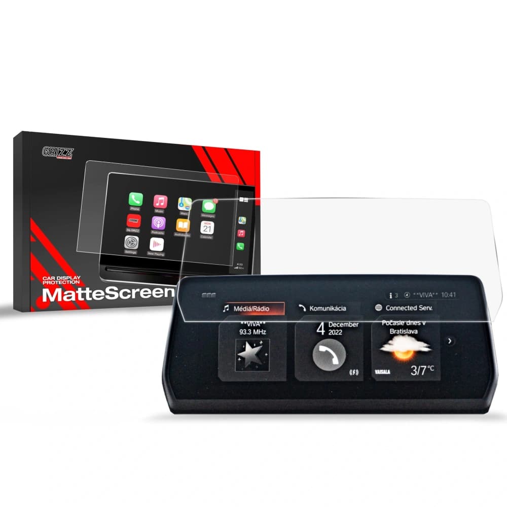 Matte GrizzGlass CarDisplay Protection Toyota Supra GR 2019-2025 - 1