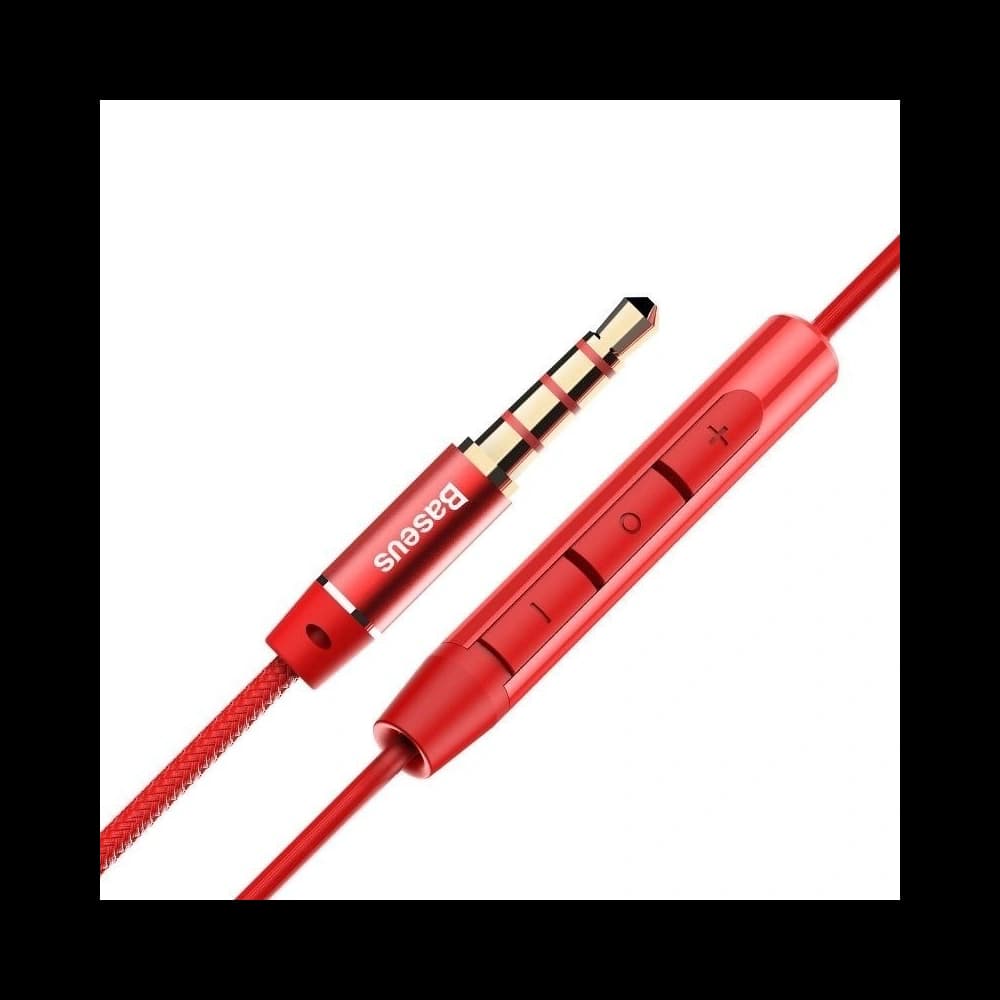 Căști Baseus Encok H06 - roșii - 4