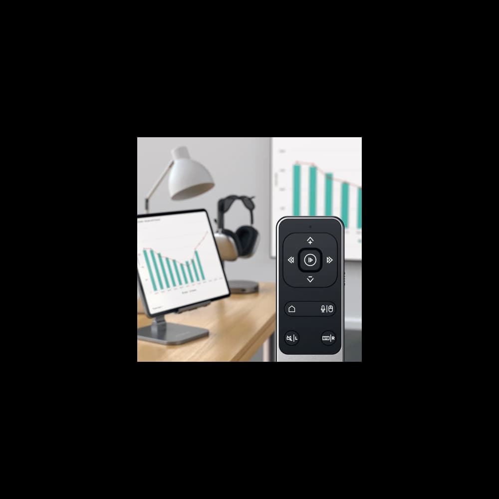 Satechi Fernbedienung R1 Bluetooth Presentation Remote mit integrierter LED-Anzeige (sterngrau) - 2