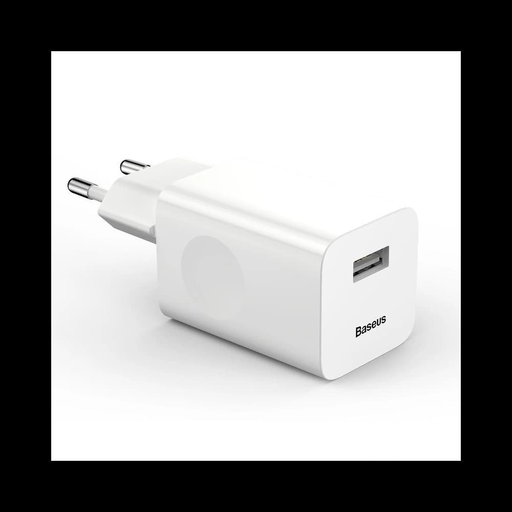 Încărcătorul de rețea Baseus Charging Quick Charger USB 3.0 - alb