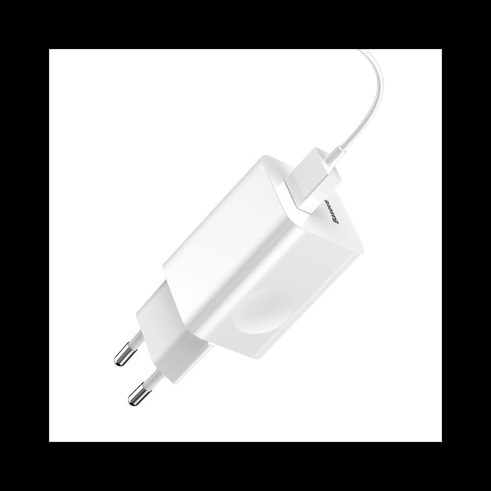 Încărcătorul de rețea Baseus Charging Quick Charger USB 3.0 - alb - 4