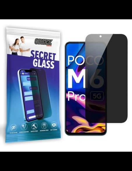 GrizzGlass Matte SecretGlass Xiaomi POCO M6 Pro 5G