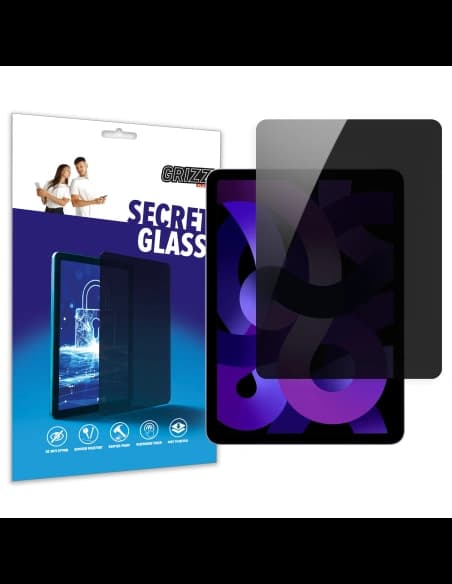 Matowe szkło prywatyzujące GrizzGlass SecretGlass do Apple iPad Air 10,5 cali (3. generacji)