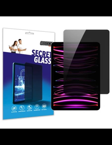Matowe szkło prywatyzujące GrizzGlass SecretGlass do Apple iPad Pro 12,9 (3. generacji)