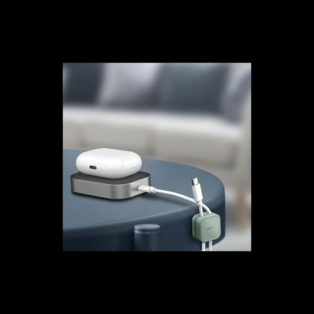 Szervező UNIQ Öntapadó kábelhez kék/arctic blue [8szt.] - 2