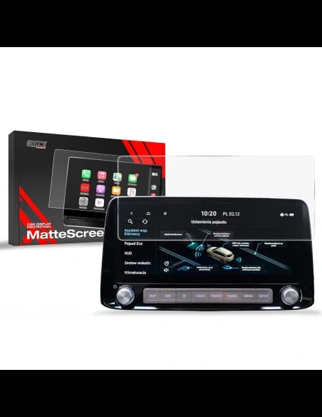 Matte GrizzGlass CarDisplay Protection Hyundai Kona Electric 2018-2023