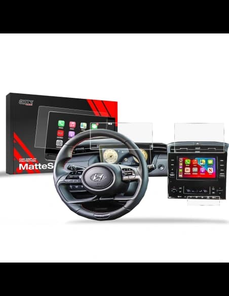 Matte GrizzGlass CarDisplay Protection Hyundai Tucson 8" (2020-2024) matowa Grizz [3in1]