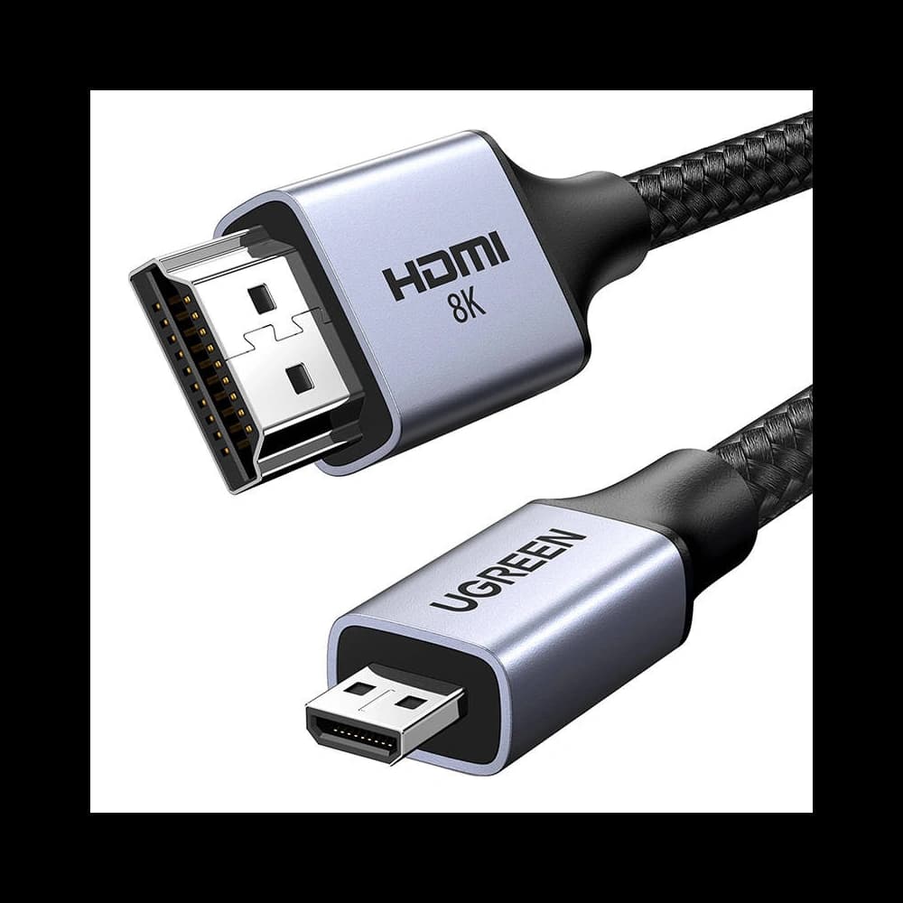 UGREEN HD164 1m micro HDMI - HDMI 8K kábel (fekete) - 1