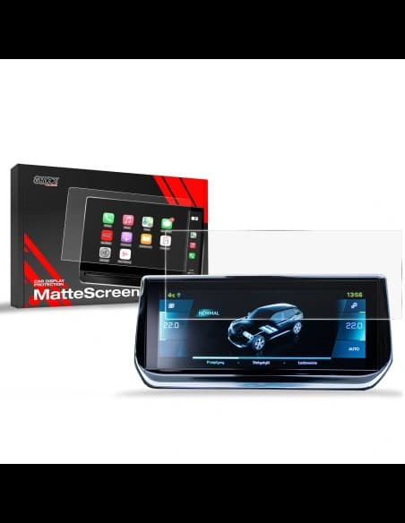 Matte GrizzGlass CarDisplay Protection Peugeot 208 2 (2019-2023)