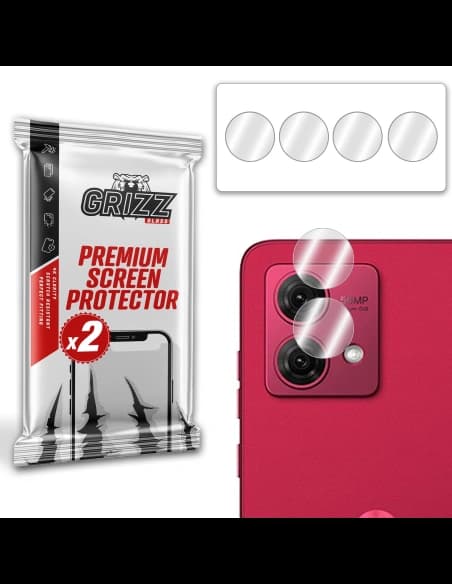 Glas für die Kamera GrizzGlass HybridGlass für Motorola Moto G84 5G