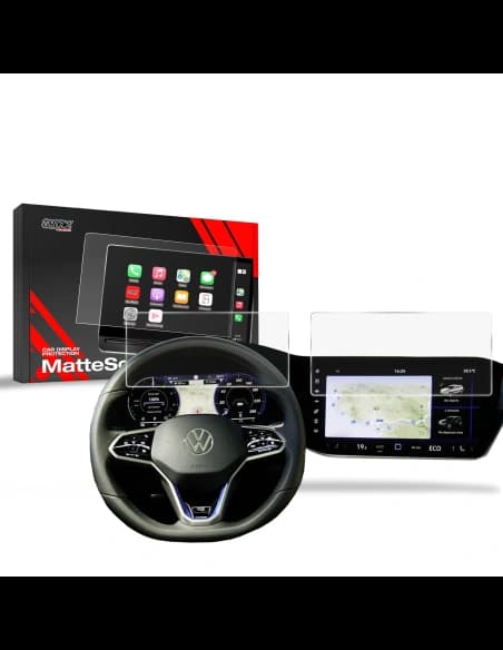 Matte GrizzGlass CarDisplay Protection Volkswagen Touareg Discover Premium 2018-2025 [2in1]