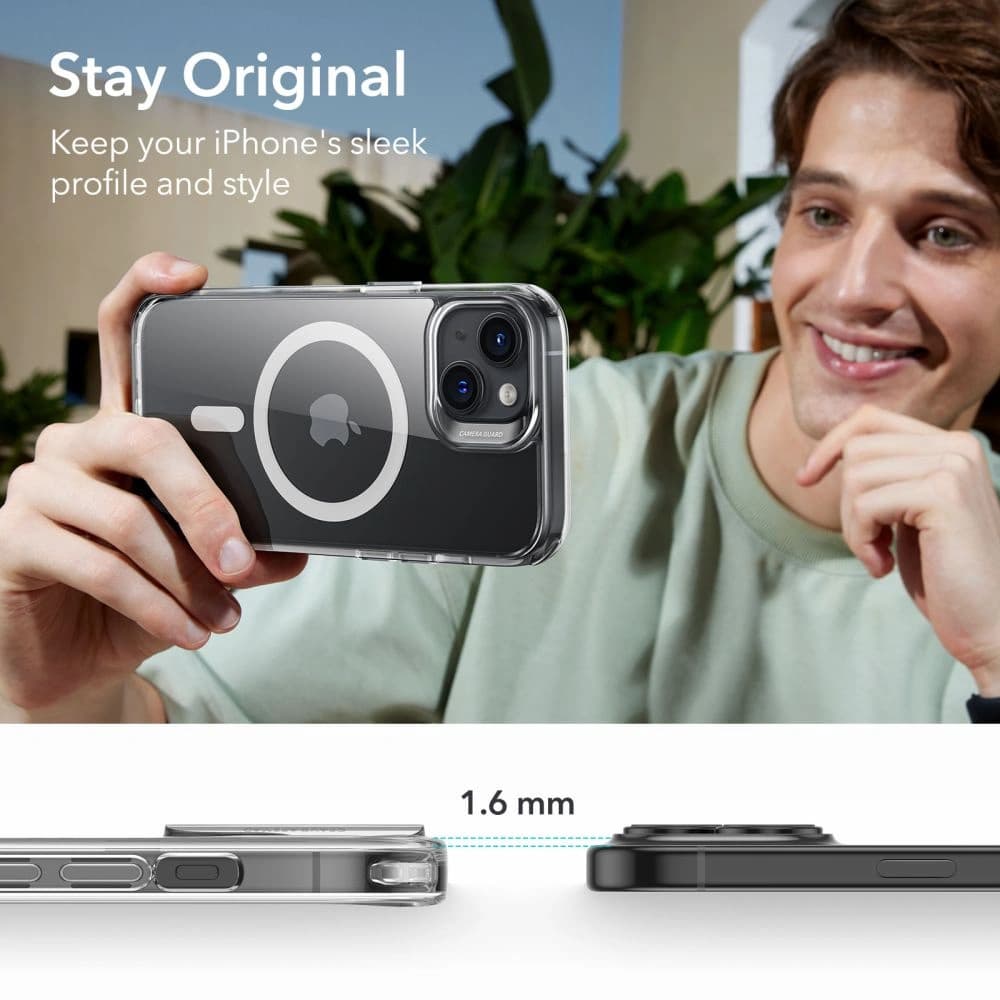 Case ESR Classic Hybrid HaloLock Magsafe Apple iPhone 15 Klar - 11