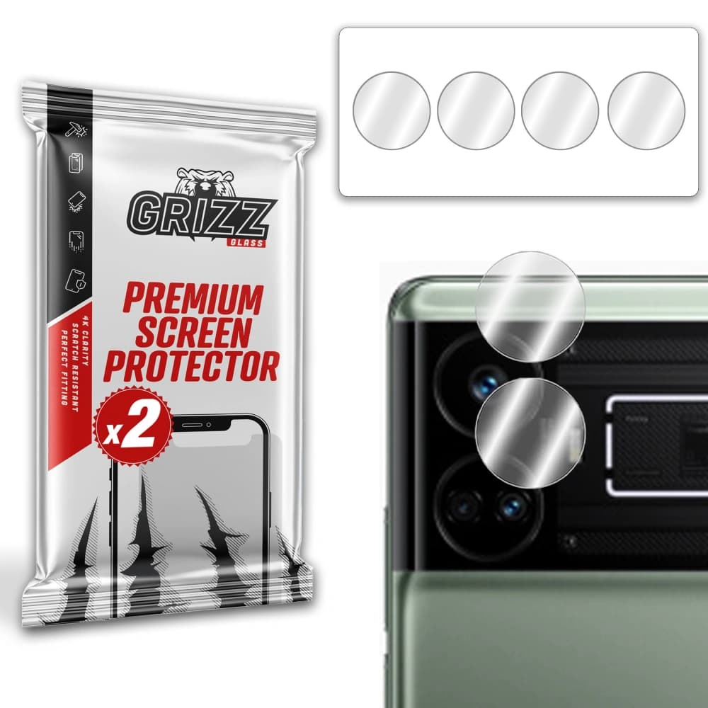 GrizzGlass HybridGlass Geam de cameră pentru Realme GT5 - 1