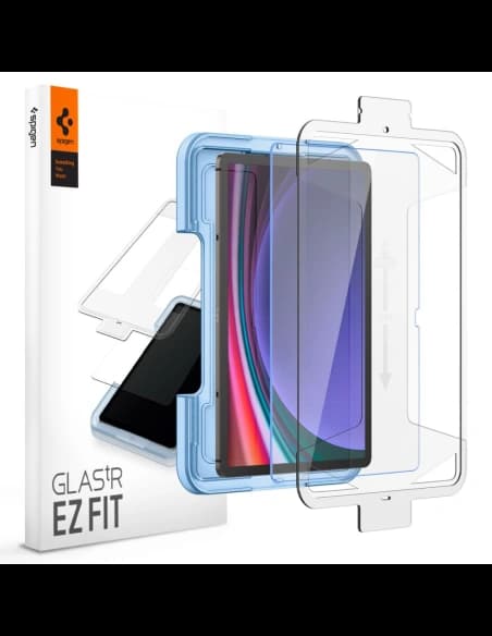 Edzett üveg Spigen GLAS.tR ez Fit Samsung Galaxy Tab S9 / S9 FE / S10 FE / S10 Lite Átlátszó