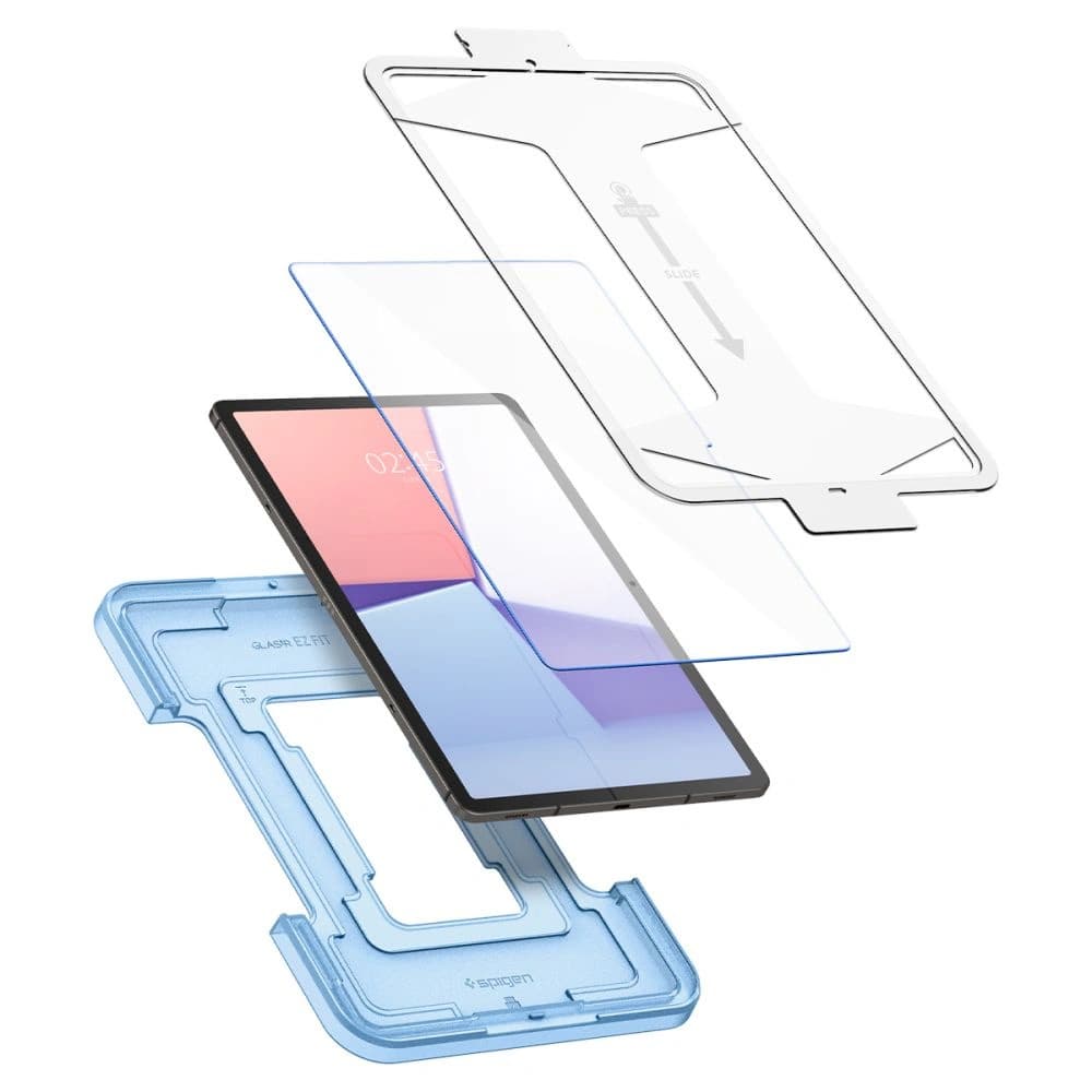 Edzett üveg Spigen GLAS.tR ez Fit Samsung Galaxy Tab S9 / S9 FE / S10 FE / S10 Lite Átlátszó - 4